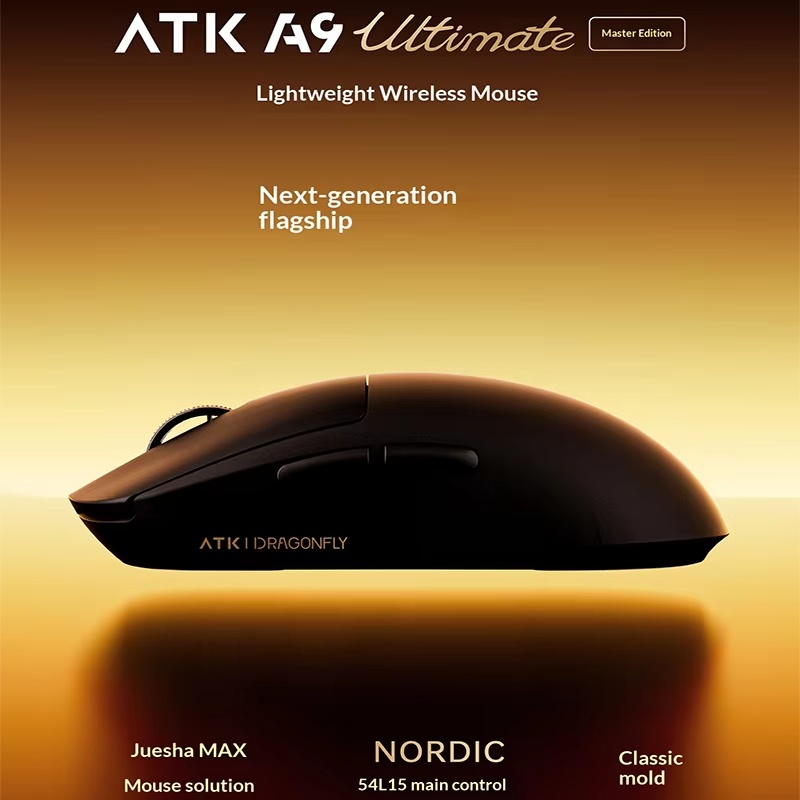 Ultimate Esports Gaming - Souris de jeu sans fil ergonomique