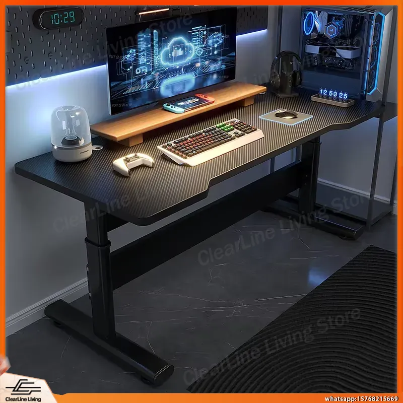 Esports Gaming Setup - Bureau de jeu électrique réglable en