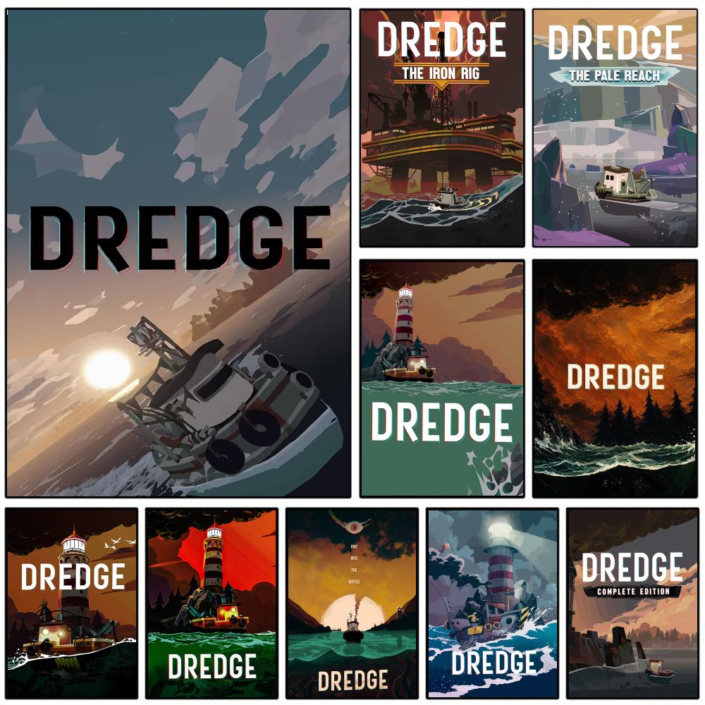 Esports Gaming Wallpaper - Affiche murale D-DredgeS Game Poster, autocollante,