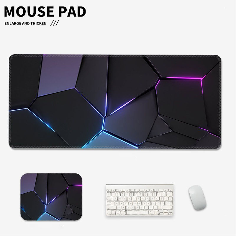 Esports Gaming Setup - Tapis de Souris Gaming 3D Géométrique