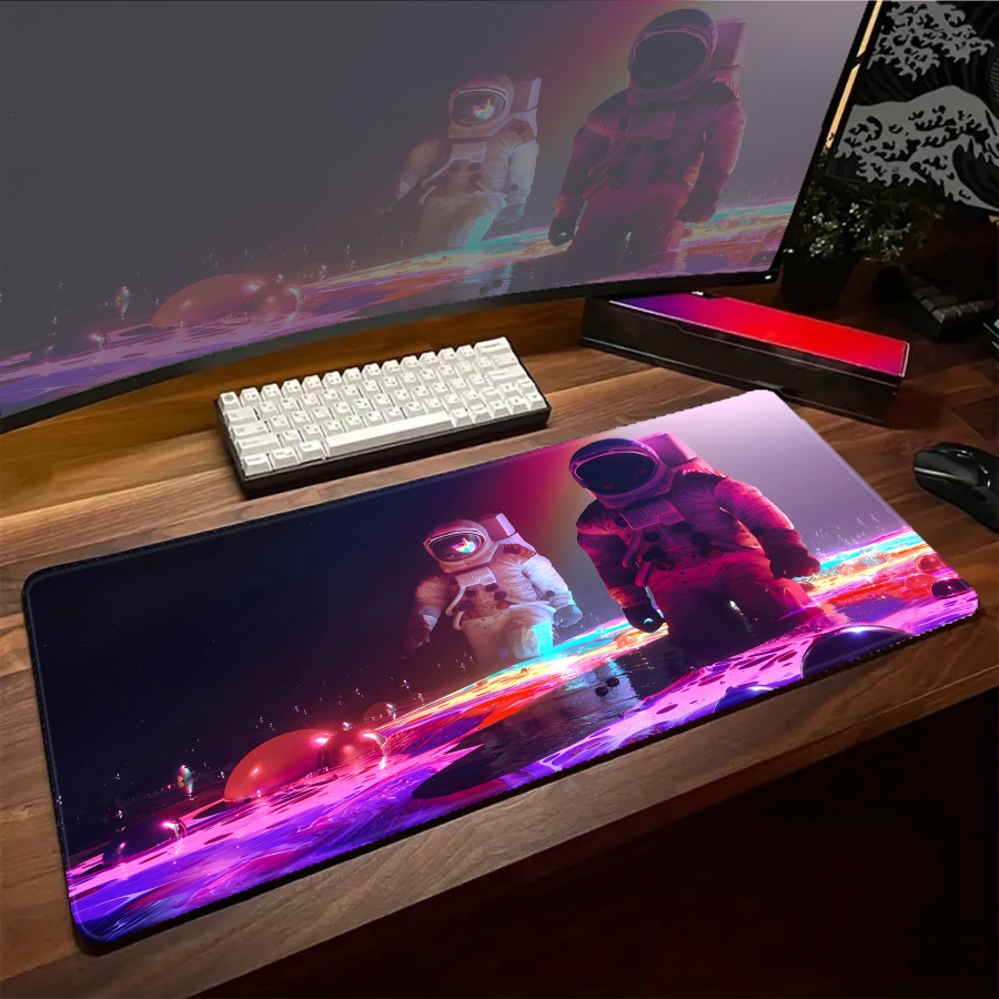 Esports Gaming Setup - Tapis de Souris XXL Kawaii Art