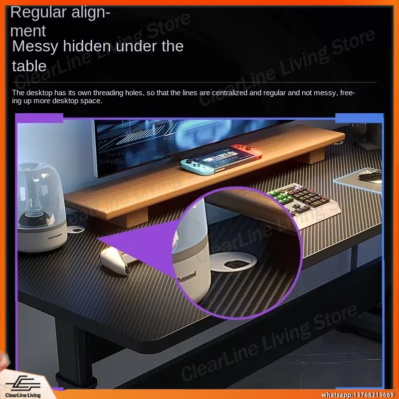 Bureau de jeu électrique régla - Esports Gaming Setup avis et prix