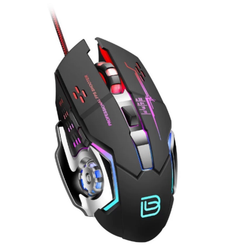 Souris de jeu filaire USB BAJE - Esports Gaming Free Fire avis et prix