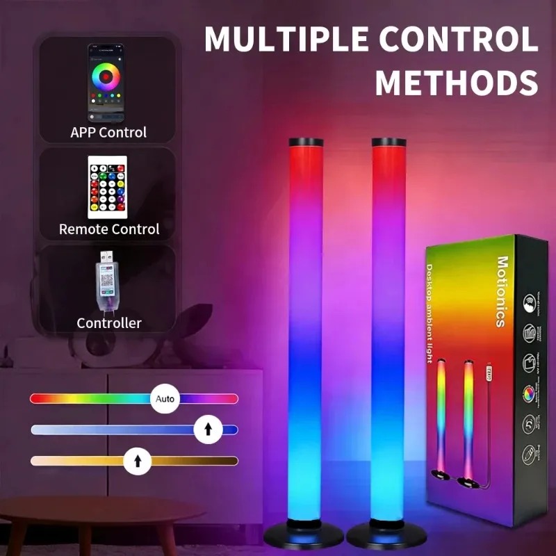 Lot de 2 lampes de sol RGB de  - Esports Gaming Setup avis et prix