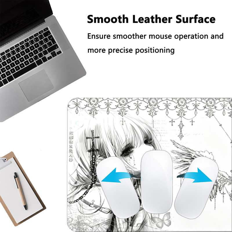 Tapis de souris en cuir noir e - Esports Gaming Mouse avis et prix